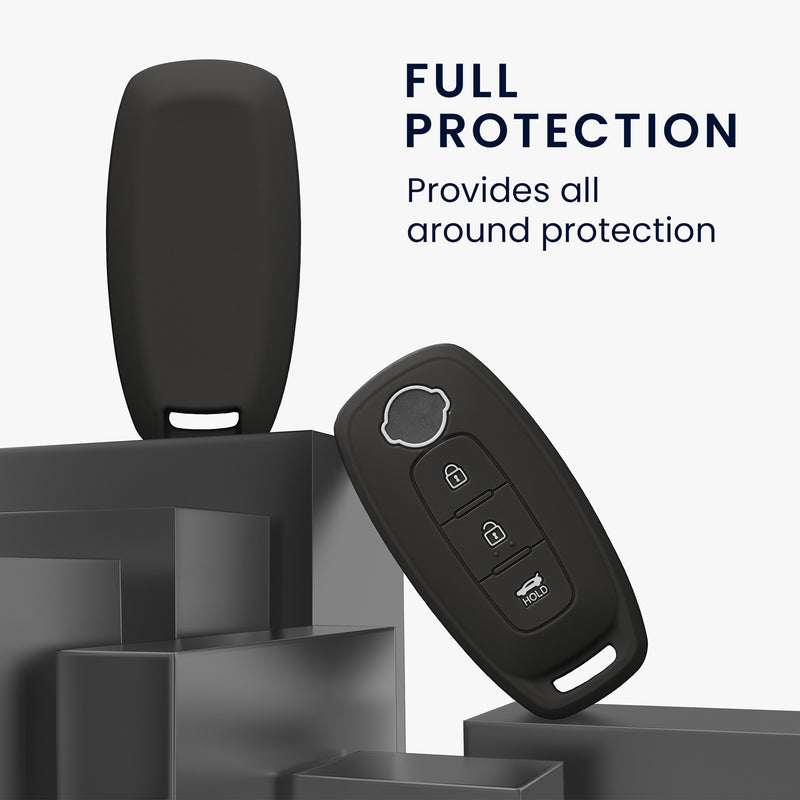 kwmobile Car Key Cover compatible with Nissan 3-Button Ariya B6 B9 X-trail T33 Qashqai