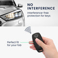 kwmobile Car Key Cover compatible with Nissan 3-Button Ariya B6 B9 X-trail T33 Qashqai
