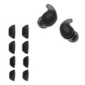 kwmobile Replacement Earpads compatible with Sony LinkBuds Fit WF-LS910N - 4 Sizes - Replacement Ear Tips In-Ear Headphones - Earpads
