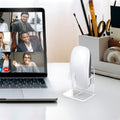 kwmobile Mouse Holder compatible with Apple Magic Mouse 1 / Magic Mouse 2 / Logitech Pebble Wireless Stand - Mouse Display Stand with Anti-Slip Feet