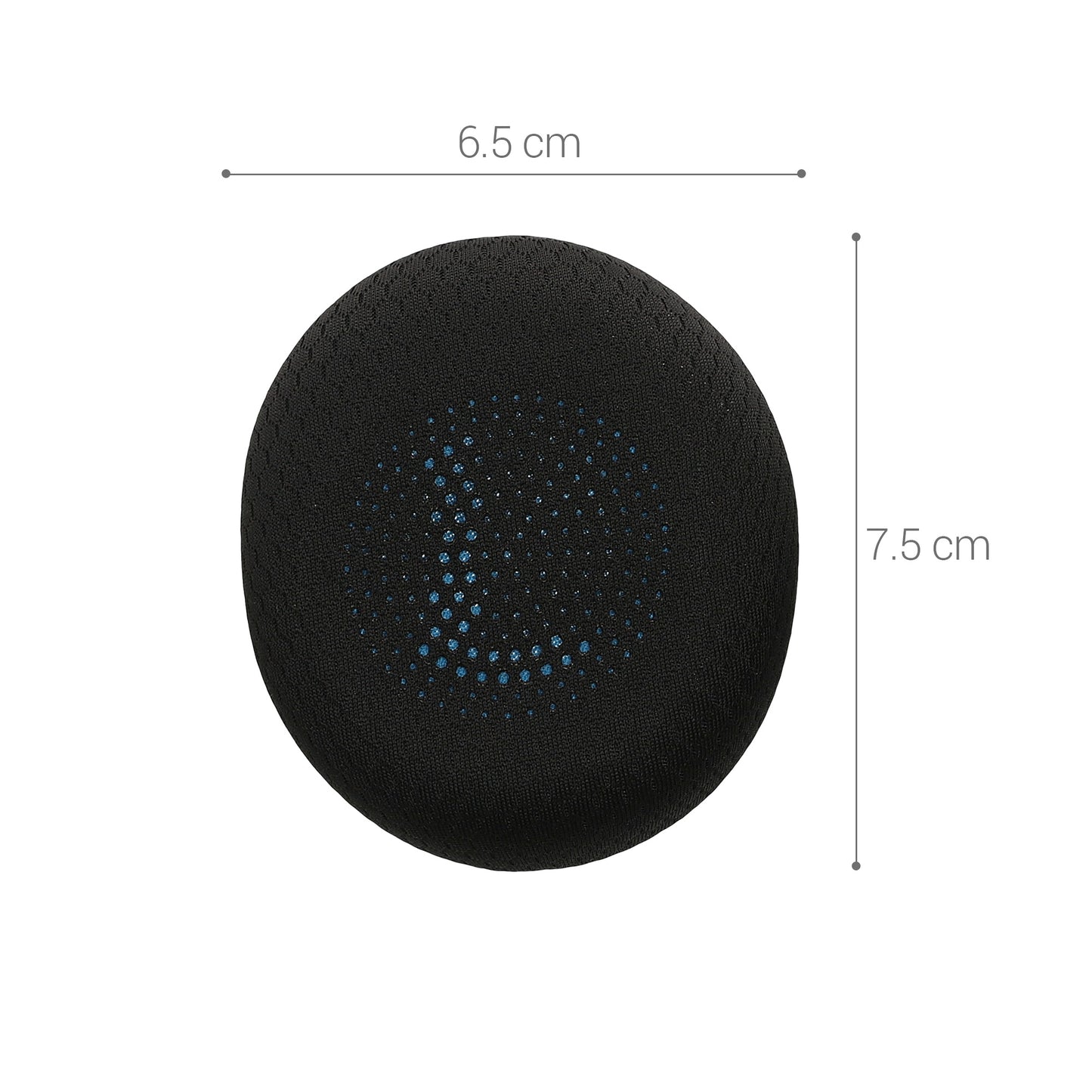 kwmobile Ear Pads for Jabra Elite 45h / Evolve2 65 / Evolve2 40 - Replacement Ear Cushions - Headphone Spare Parts - Headphone Replacement Pads for Over Ear Headphones