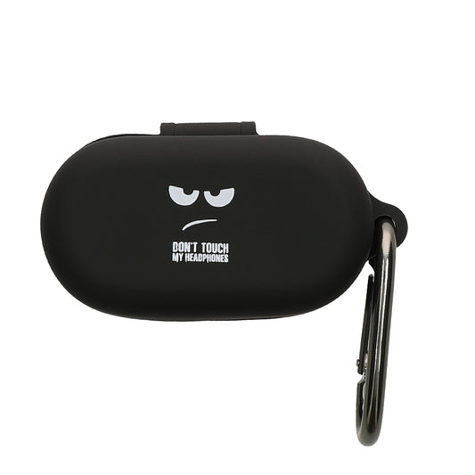 kwmobile Hülle kompatibel mit Oppo Enco Buds 2 Pro Hülle - Silikon Kopfhörer Schutzhülle Case Cover Weiß Schwarz Schwarz Weiß  [dsg01]