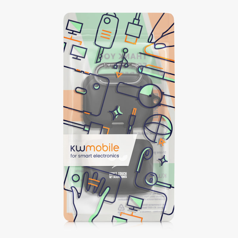 Silicone Case for CMF by Nothing Nothing Ear (a) Don't touch my Headphones Design
