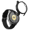 kwmobile Glass Case for Huawei Watch GT6 46mm Protective Cover Full-Body Fitness Tracker Case Set