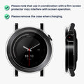 kwmobile Glass Case for CMF Watch 3 Pro Protective Cover Fullbody Fitness Tracker Case Set