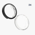 kwmobile Case for Huawei Watch GT6 41mm Fullbody Display Cover Set