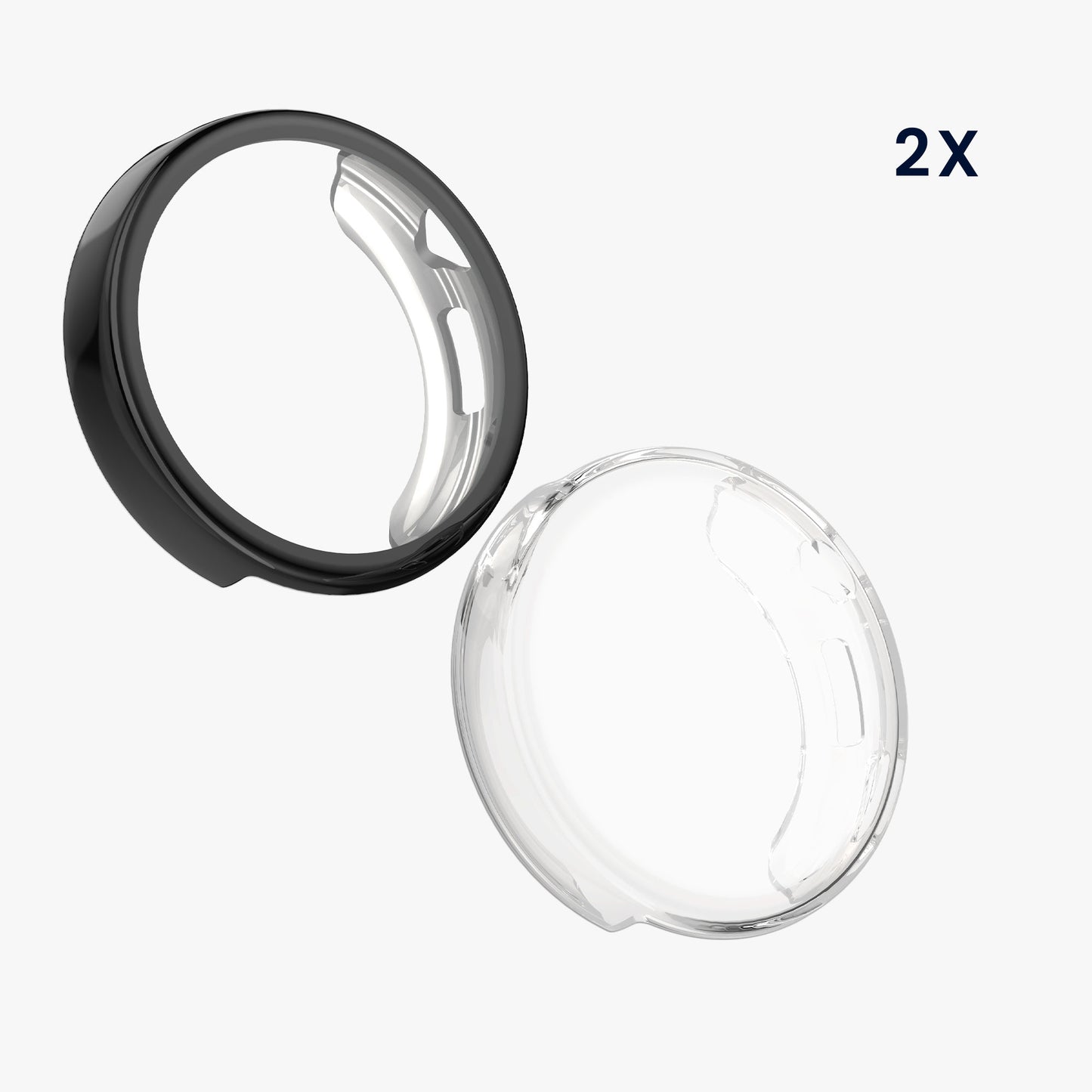 kwmobile Case for Huawei Watch GT6 41mm Fullbody Display Cover Set