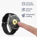 kwmobile Silicone Case for Huawei Watch GT6 46mm Protective Cover Full Body Display Cover Set