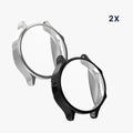 kwmobile Protective Case for OnePlus Watch 3 / Oppo Watch X2 Fullbody Display Cover Set