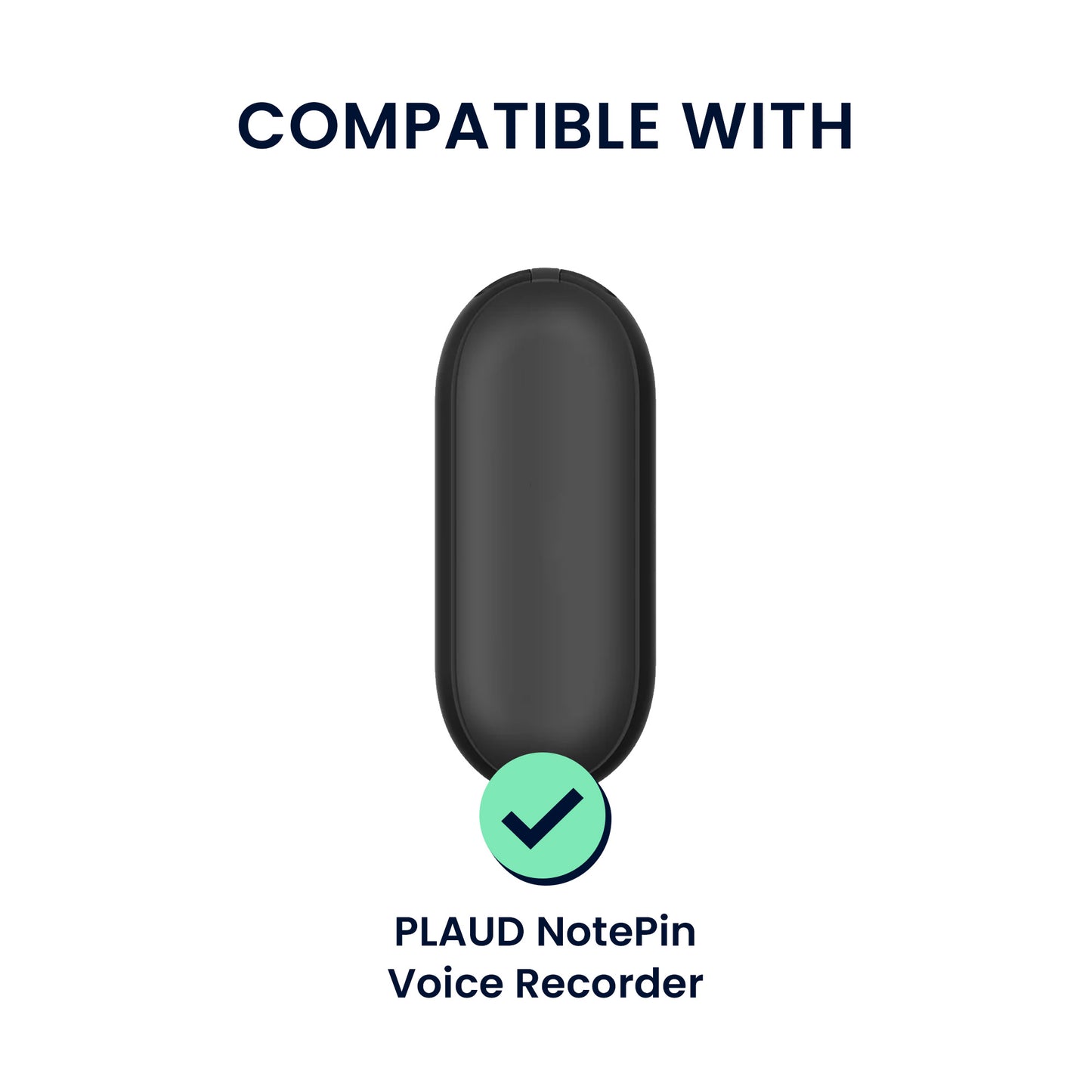kwmobile AI Voice Recorder Case compatible with NotePin Voice Recorder Case