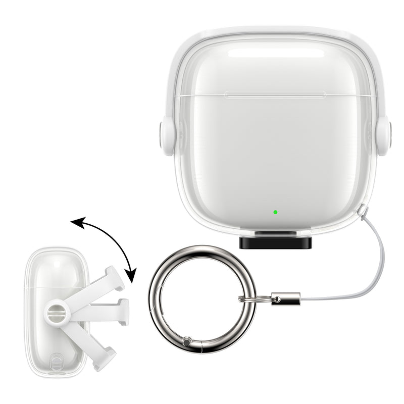 kwmobile Headphone Case compatible with Huawei FreeBuds SE2 / SE3 Case Headphones Cover with Security Lock
