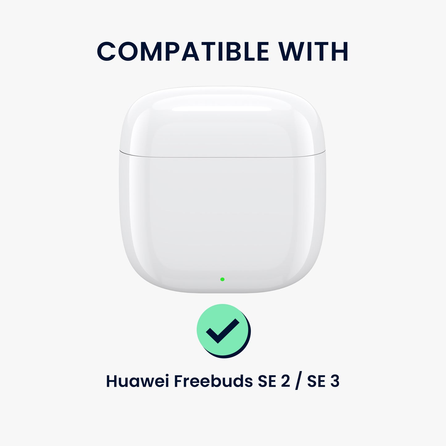 kwmobile Headphone Case compatible with Huawei FreeBuds SE2 / SE3 Case Headphones Cover with Security Lock