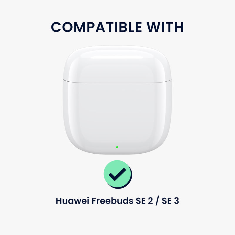 kwmobile Headphone Case compatible with Huawei FreeBuds SE2 / SE3 Case Headphones Cover with Security Lock
