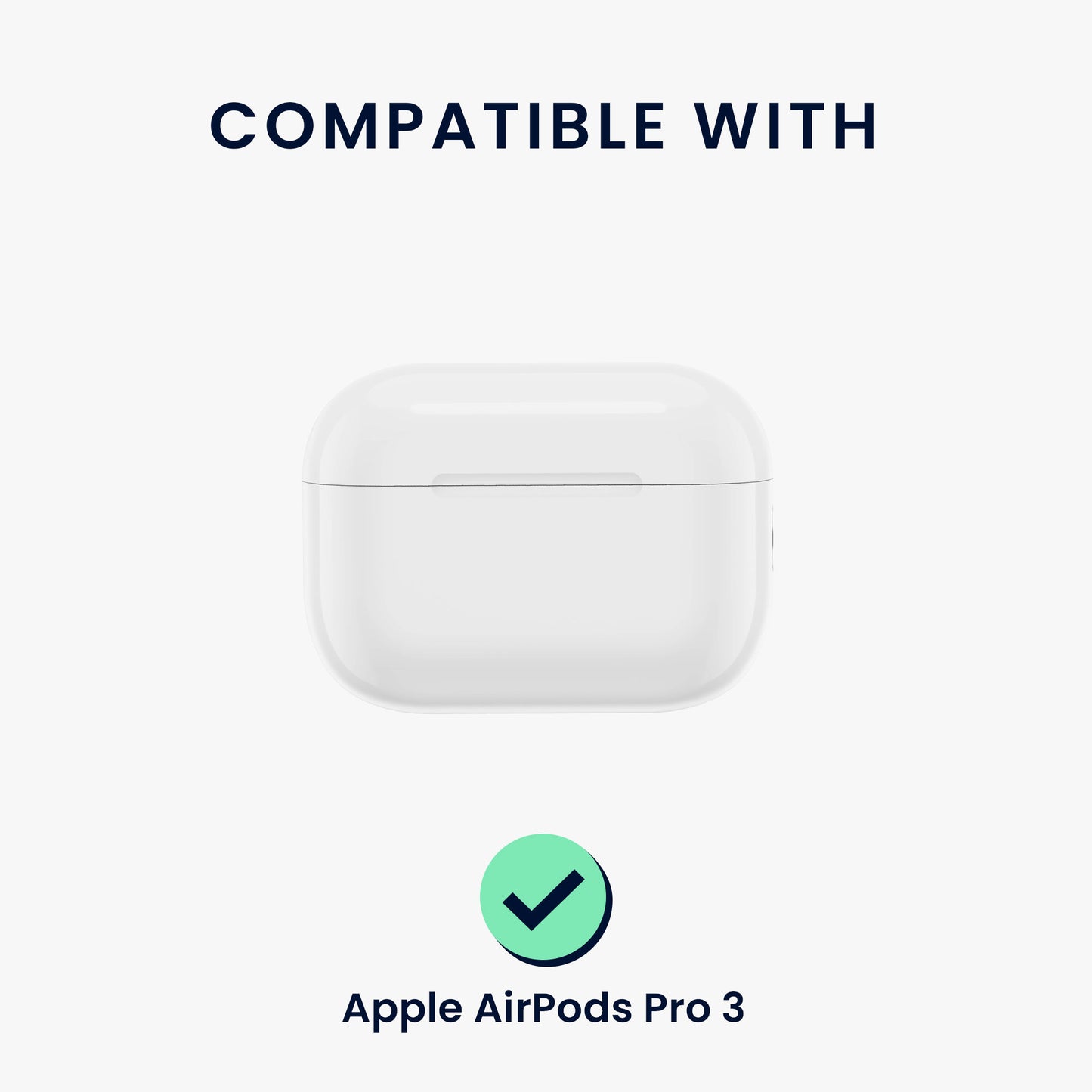 kwmobile Headphone Case compatible with Apple AirPods Pro 3 Case Headphone Cover with Stand Function and Safety Clasp
