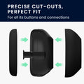 kwmobile Headphone Case for Over-Ear Headphones compatible with Sony WH-1000XM5 Case