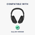 kwmobile 3in1 Headphone Case for Over-Ear Headphones compatible with Sony WH-1000XM6 Cover
