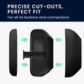 kwmobile 3in1 Headphone Case for Over-Ear Headphones compatible with Sony WH-1000XM6 Cover