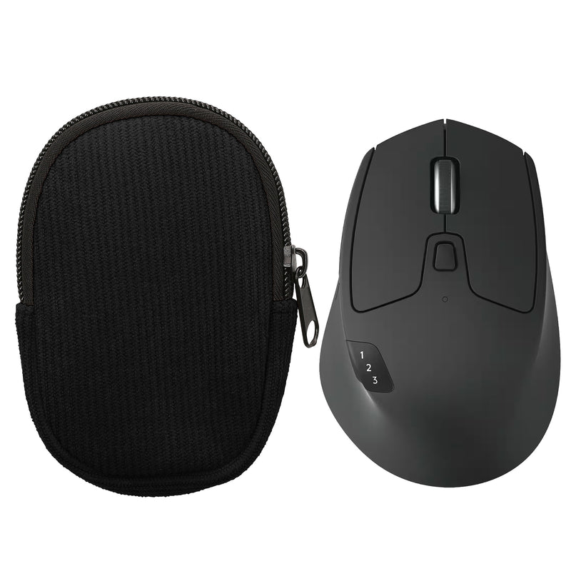 kwmobile Mouse Case compatible with Logitech M720 TRIATHLON / M705 MARATHON - Case for Bluetooth Mouse made of sturdy neoprene fabric