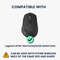 kwmobile Mouse Case compatible with Logitech M720 TRIATHLON / M705 MARATHON - Case for Bluetooth Mouse made of sturdy neoprene fabric