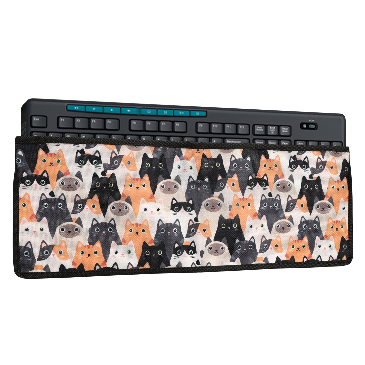 kwmobile Keyboard Cover for Logitech MK270 Wireless Dust Protection Keyboard Protector Cover