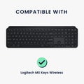 kwmobile Keyboard Cover for Logitech MX Keys Wireless Dust Cover Keyboard Protector Protective Cover