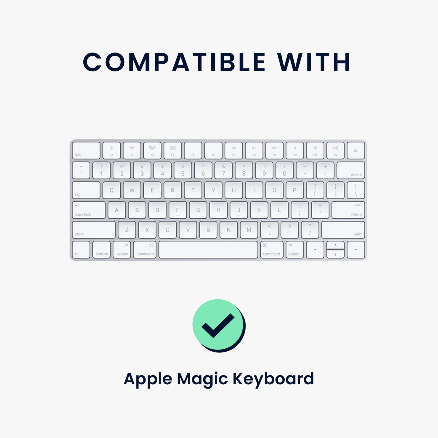 kwmobile Keyboard Cover for Apple Magic Keyboard Dust Protection Keyboard Cover Keyboard Protector Protective Cover