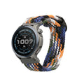 kwmobile Armband kompatibel mit Garmin 22mm Amazfit Balance 2 / Amazfit Helio - Nylon Fitnesstracker Sportarmband Band in Mehrfarbig - Innenmaße von 14 - 22 cm Mehrfarbig  