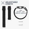 kwmobile Strap compatible with Garmin 20mm Amazfit Active 2 Square / Amazfit Active 2 Fitness Tracker Sports Strap Band