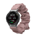 kwmobile Ersatz Armband kompatibel mit Garmin Venu 3S / Venu 2S / vivoactive 4S / Forerunner 265S 255S - Smartwatch Scrunchie Haargummi Design Lavendel - Innenmaße 14 - 19 cm Lavendel  