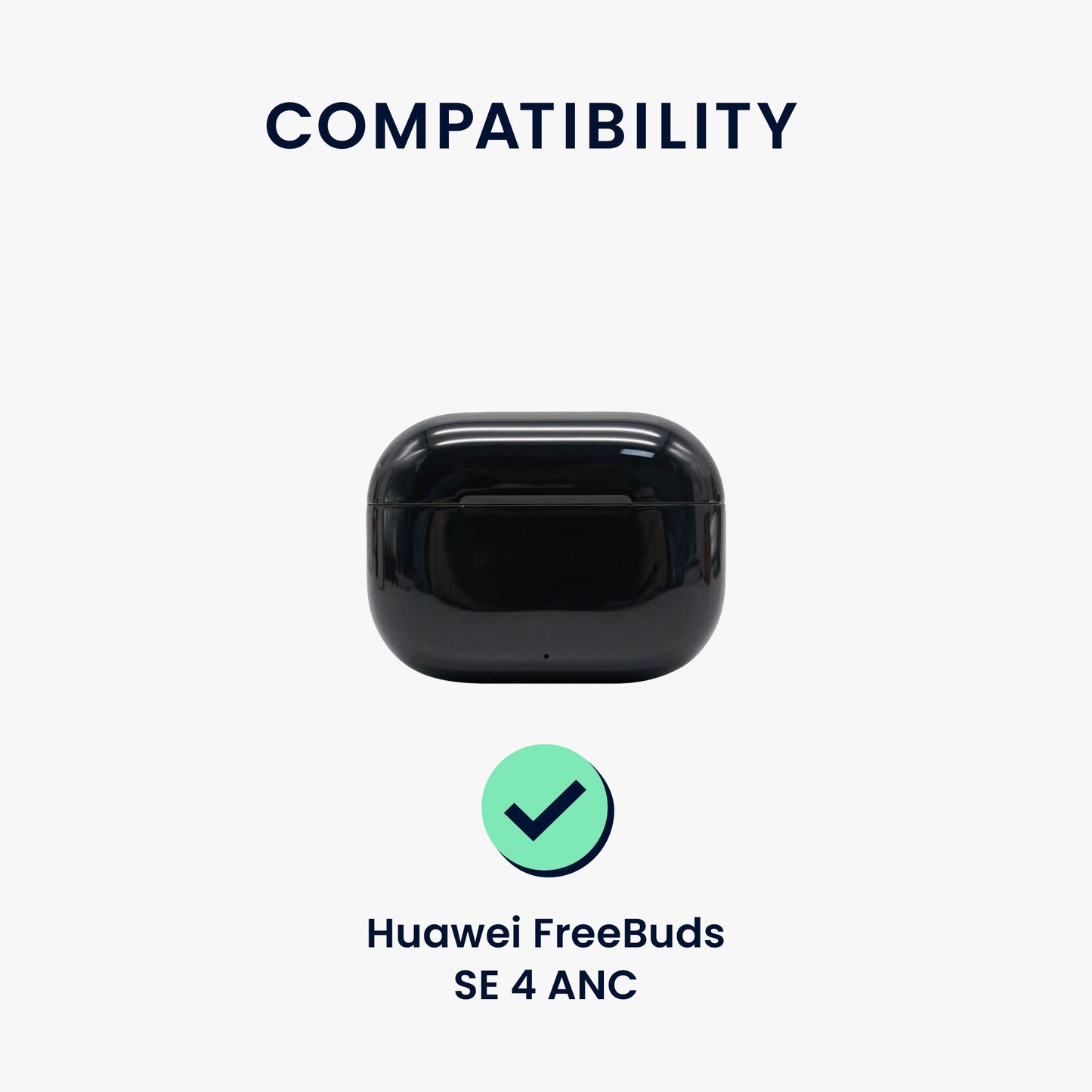 kwmobile Case Compatible with Huawei FreeBuds SE 4 ANC Case - Headphone Case - Protective Cover
