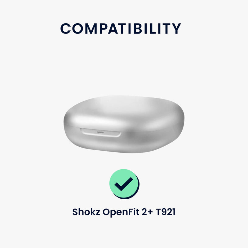 kwmobile Case Compatible with Shokz OpenFit 2+ T921 Headphones