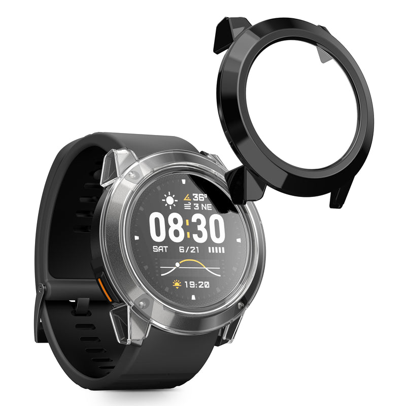 kwmobile Glass Case for COROS NOMAD Protective Cover Fullbody Fitness Tracker Case Set