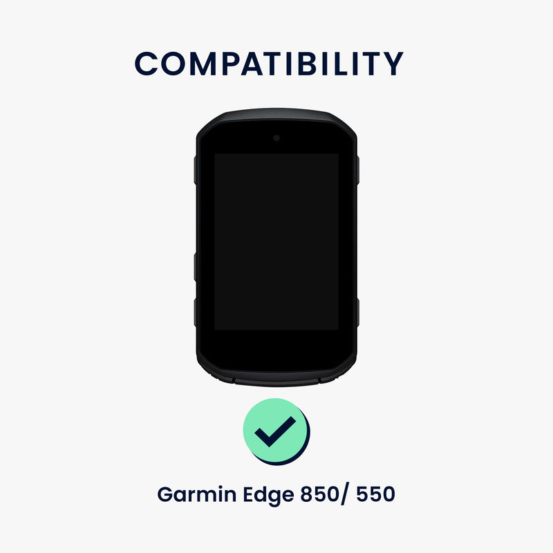 kwmobile Case Compatible with Garmin Edge 850 / 550 GPS Bike Case Protective Cover