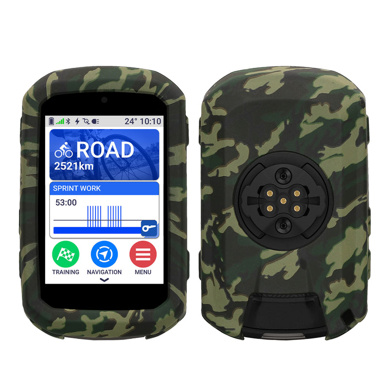 kwmobile Case Compatible with Garmin Edge 850 / 550 Back Cover for Bike GPS Computer Protective Cover Bike Computer