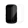 kwmobile Screen Protector compatible with Garmin Edge 850 / 550 - Tempered Glass Protector Set for Bike GPS - Display Protection for Bike Computer