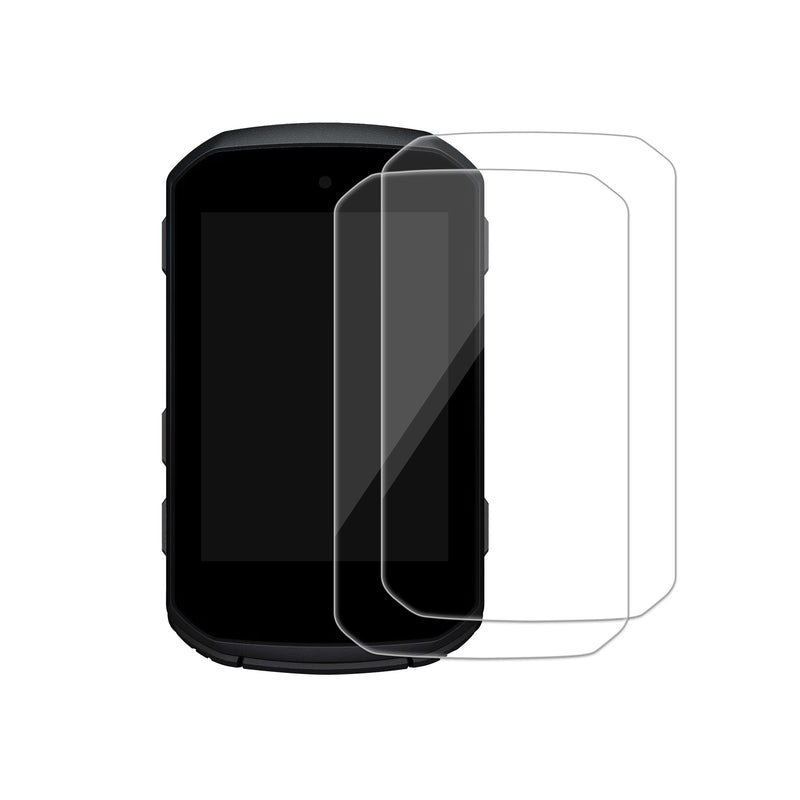 kwmobile Screen Protector compatible with Garmin Edge 850 / 550 - Tempered Glass Protector Set for Bike GPS - Display Protection for Bike Computer