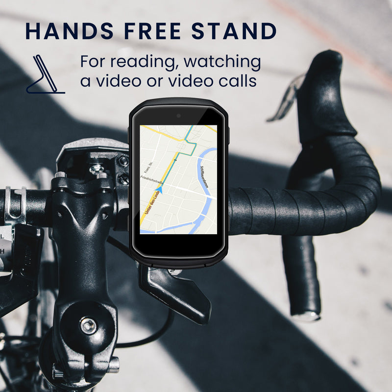 kwmobile Screen Protector compatible with Garmin Edge 850 / 550 - Tempered Glass Protector Set for Bike GPS - Display Protection for Bike Computer