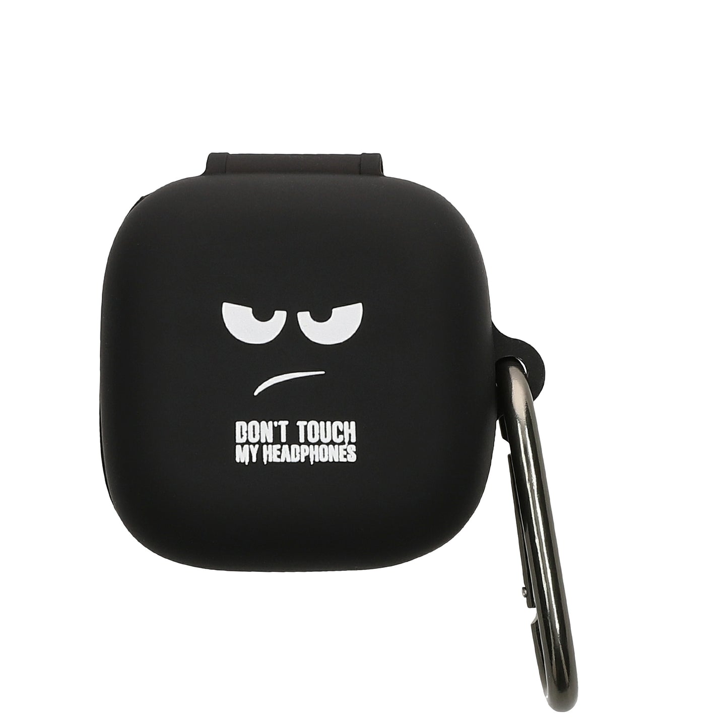 kwmobile Hülle kompatibel mit Sennheiser ACCENTUM True Wireless Hülle - Silikon Kopfhörer Schutzhülle Case Cover Weiß Schwarz Schwarz Weiß  [dsg01]