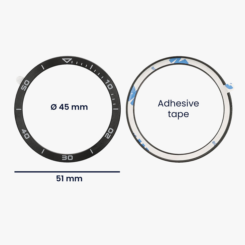kwmobile Protective Ring Compatible with Garmin Fenix 8 51mm AMOLED Fitness Tracker