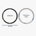 kwmobile Protective Ring compatible with Garmin Fenix 8 47mm AMOLED Fitness Tracker