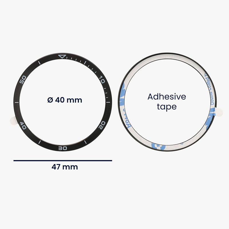 kwmobile Protective Ring compatible with Garmin Fenix 8 47mm AMOLED Fitness Tracker