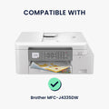 kwmobile Cover compatible with Brother MFC-J4335DW Case Bag for Printer Dust Cover Protective Hood Protective Sleeve