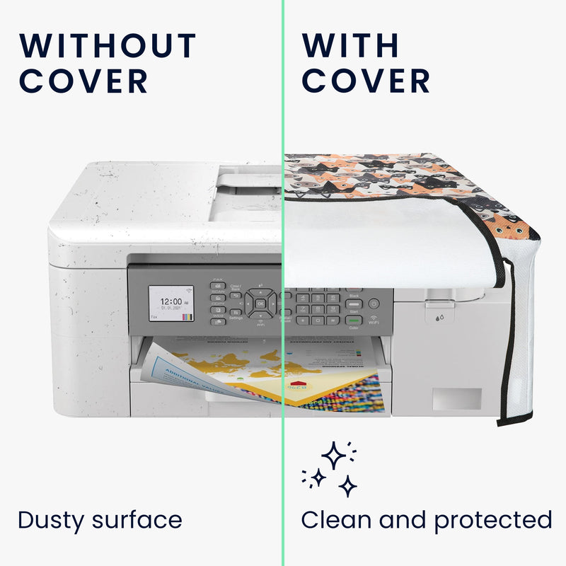 kwmobile Cover compatible with Brother MFC-J4335DW Case Bag for Printer Dust Cover Protective Hood Protective Sleeve