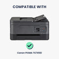 kwmobile Cover compatible with Canon PIXMA TS7450i Case Bag for Printer Dust Cover Protective Hood Protective Cover
