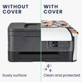 kwmobile Cover compatible with Canon PIXMA TS7450i Case Bag for Printer Dust Cover Protective Hood Protective Cover