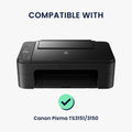 kwmobile Cover compatible with Canon Pixma TS3151 / 3150 Case Bag for Printer Dust Cover Protective Hood Protective Case