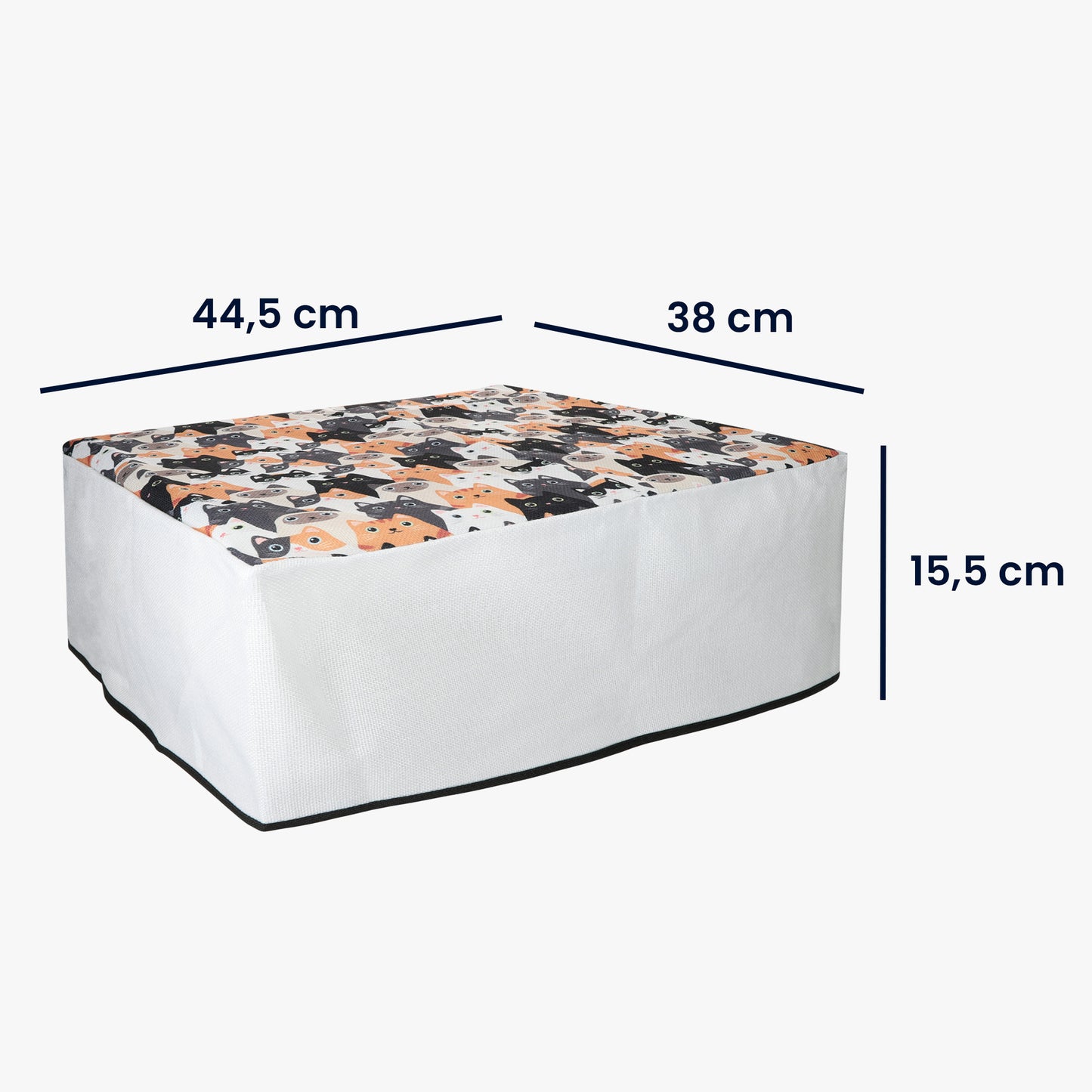 kwmobile Cover compatible with Canon Pixma TS3350 / MG7750 Series Case - Printer Bag - Dust Cover Protective Hood Protective Sleeve