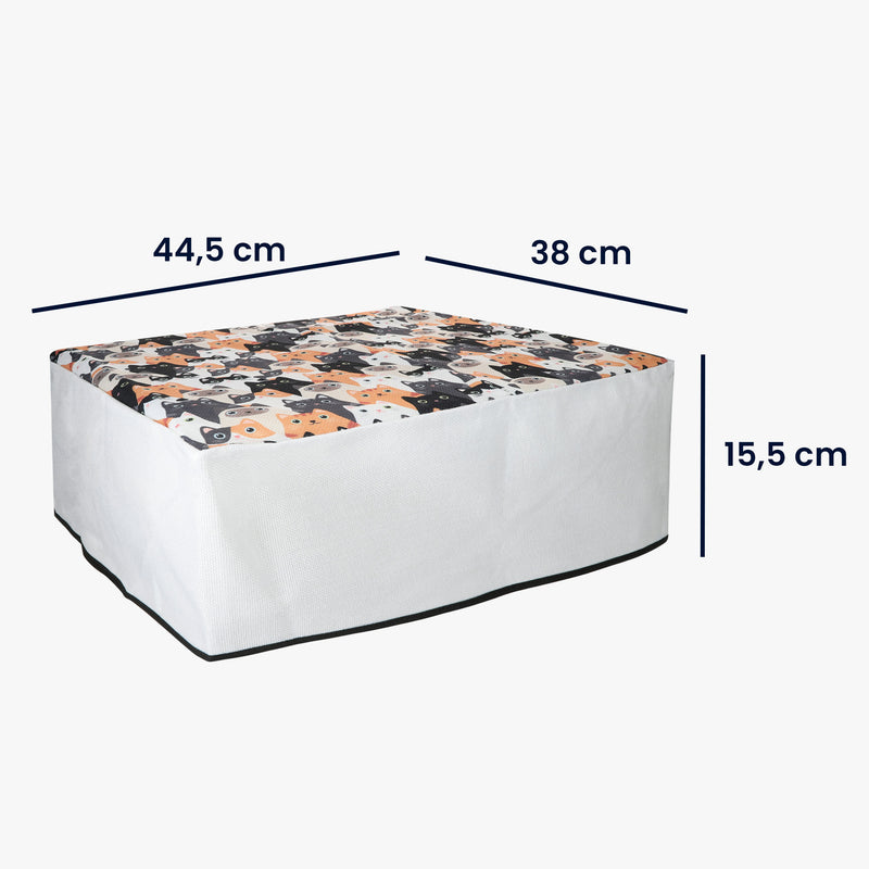 kwmobile Cover compatible with Canon Pixma TS3350 / MG7750 Series Case - Printer Bag - Dust Cover Protective Hood Protective Sleeve