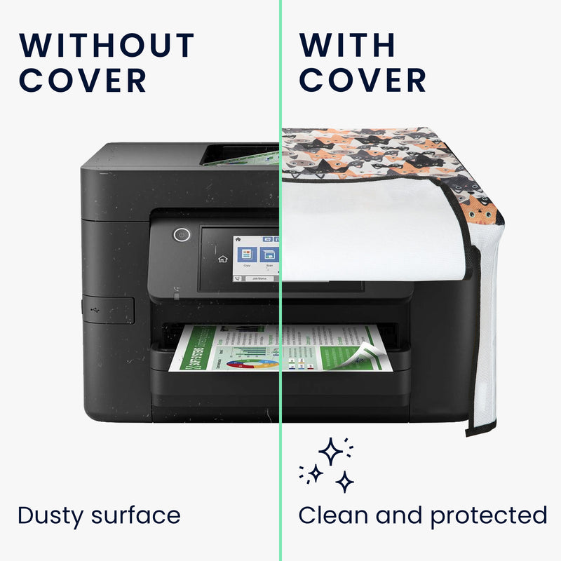 kwmobile Cover compatible with Epson Workforce WF-4820 Case Bag for Printer Dust Cover Protective Hood Protective Cover