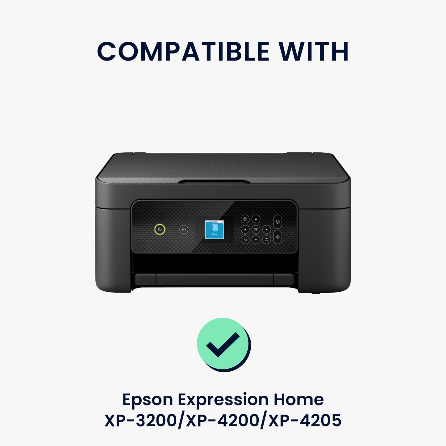kwmobile Cover compatible with Epson Expression Home XP-3200 / XP-4200 / XP-4205 Case Bag for Printer Dust Cover Protective Hood Protective Cover